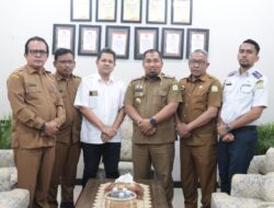 Pj Bupati Iswanto Terima Audiensi Plt Kepala Kantor Pertanahan Aceh Besar, Ini Yang Dibahas