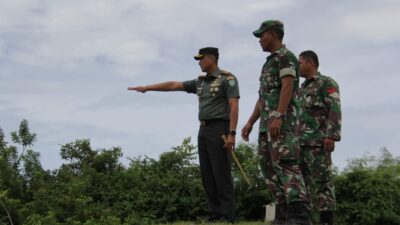 Dandim 0101/KBA Tinjau Lahan untuk Pembangunan Makodim dan Asrama Kodim di Aceh Besar