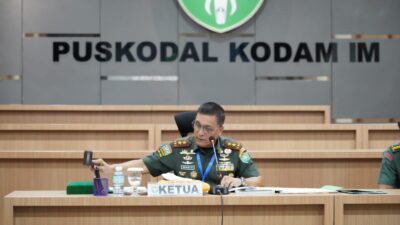 Pangdam Iskandar Muda Pimpin Sidang Pantukhir Calon Bintara TNI AD Reguler Tahun 2024