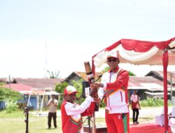 Nasir, Legenda Marathon Pidie, Pembawa Obor Api PON XXI di Kota Mulieng