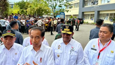 Didampingi Pj Gubernur Safrizal, Presiden Jokowi Tinjau RSUDZA