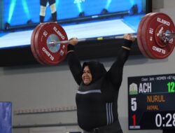 Rebut Medali Emas, Nurul Akmal Pecahkan Rekor PON XXI