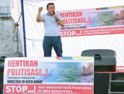Tokoh Pemuda Barat Selatan Aceh Ikut Petisi Jaga Investasi