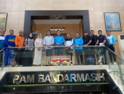 Pj. Walikota Langsa Studi Tiru ke PAM Bandarmasih Banjarmasin