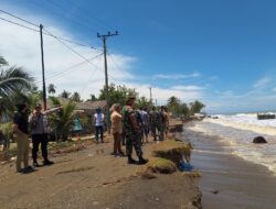 Pangdam IM Perintahkan Jajarannya Kesiapsiagaan Hadapi Abrasi Pesisir Aceh Utara
