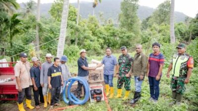 Dukung Petani Kelola Irigasi, Pemko Sabang Serahkan 14 Unit Pompa Air
