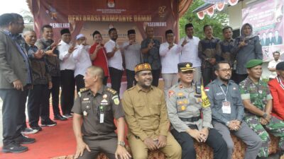 Paslon Walikota dan Wakil Walikota Lhokseumawe Deklarasi Pilkada Damai
