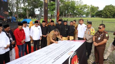 Pj Bupati Muhammad Iswanto Ajak Peserta Pemilu Cerdas Berdemokrasi