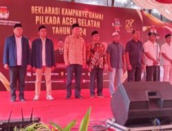 KIP Aceh Selatan Gelar Deklarasi Damai Pilkada 2024