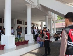 Personel Kepolisian Amankan⁰ Visi – Misi Calon Bupati Wabup Pilkada 2024