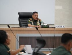 Pangdam IM Pimpin Rapat Persiapan Rangkaian Kegiatan HUT Ke-79 TNI Tahun 2024