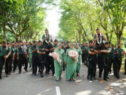 Kebersamaan dan Haru Warnai Pelepasan Brigjen TNI Deni Gunawan di Makorem 012/TU