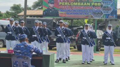 Lomba PBB Se-Kota Sabang Meriahkan HUT ke-79 TNI