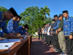 Penjabat Gubernur Safrizal Pimpin ASN Teken Ikrar Netralitas Pilkada 2024