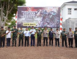 Pangdam Iskandar Muda Perintahkan Karya Bhakti Dalam Rangka Peringatan HUT Ke-79 TNI