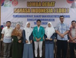 Tim Aceh Besar Juara LDBI 2024 Se-Aceh, 3 Best Speaker Wakili Aceh ke Tingkat Nasional 