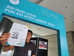BSI Aceh Luncurkan Flyer Informasi Lokasi Layanan E – Channel Khusus untuk PON XXI