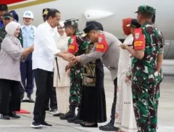 Kapolda Aceh dan Forkopimda Sambut Kedatangan Presiden Jokowi