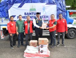 Pj Gubernur Safrizal Kirim Bantuan untuk Korban Kebakaran di Simeulue
