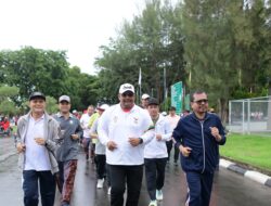 Senam dan Joging, Jum’at Sehat Ala Pj Gubernur Safrizal di SHB