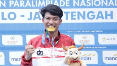 Rayhane Tambah Emas untuk Aceh dari Lari 400 Meter PEPARNAS XVII Solo