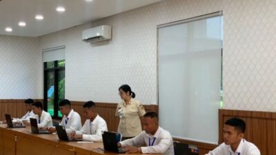 Casis Bintara PK TNI AU Gel II Jalani Tes Psikologi di Lanud MUS