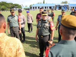 Dandim 0101/KBA Pastikan Kesiapan Pengamanan Kunker Presiden RI di Provinsi Aceh