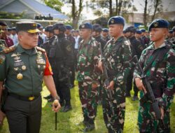 Pangdam IM Pimpin Apel Gelar Pasukan Jelang Kunjungan Kerja Presiden RI di Aceh