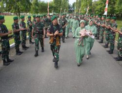 Danrem 012/TU Kolonel Inf Benny Rahadian Kunjungi Yonif 116/GS, Beri Motivasi dan Arahan kepada Prajurit