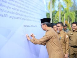 Pj Bupati Nagan Raya Pimpin Apel Netralitas ASN di Pilkada 2024