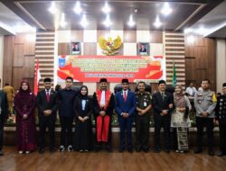 Pj Walikota Syaridin Hadiri Pengucapan Sumpah dan Janji Pimpinan DPRK Kota Langsa
