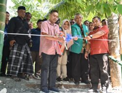 Pj Bupati Aceh Besar Resmikan Sarana dan Prasarana Wisata di Naga Umbang