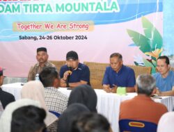 Buka Bimtek Peningkatan Motivasi Kerja PDAM Tirta Mountala, Ini Pesan Pj Bupati Aceh Besar