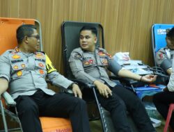 Peringati Hari Jadi Humas Polri, Polres Aceh Utara Gelar Donor Darah