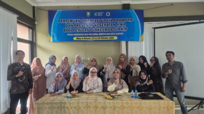 Dinas Kesehatan Sabang Gelar Pertemuan Orientasi Kesehatan Jiwa Petugas Puskesmas