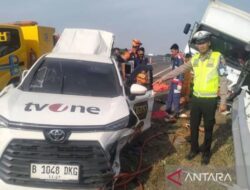 Tiga Kru TV One Meninggal Kecelakaan di Tol Transjawa, Ketum PWI Pusat Sampaikan Belasungkawa
