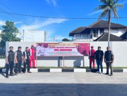 Polres Aceh Barat Pasang Spanduk Himbauan Antisipasi Penyalahgunaan BBM Subsidi