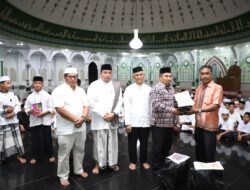 Pj Bupati Muhammad Iswanto Lounching Beut Kitab Santri Pesantren Al Fauzul Kabir