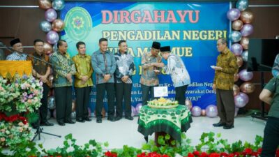 Pj Bupati Iskandar Hadiri HUT ke-6 Pengadilan Negeri Suka Makmue