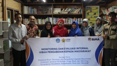 Tim Monev LPPM USK Kunjungi Lokasi Program Pemberdayaan Kemitraan Masyarakat di Aceh Besar