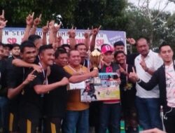 Macan Putih FC Juara I Turnamen Sepakbola Piala Tarmizi-Saed Fadheul