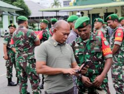 Komit Bebas Judi Online, Kodim 0101/Kota Banda Aceh Periksa HP Ratusan Personel