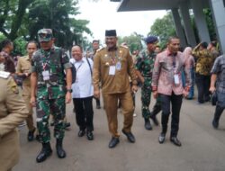 Dibuka Presiden Prabowo, Pj Gubernur Safrizal Bersama Forkopimda se-Indonesia Hadiri Rakornas