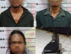 Curi Sepeda Motor, Tiga Warga Trumon Timur Diamankan Polres Aceh Selatan