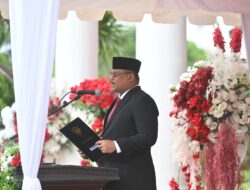 Pj Gubernur Safrizal Pimpin Upacara Peringatan Hari Pahlawan 2024