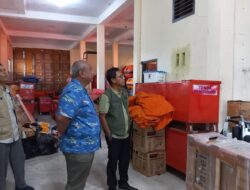 Deputi Logistik dan Peralatan BNPB Tinjau Gudang Milik BPBD Aceh Besar 