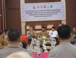 Bahas Upaya Peningkatan Produksi Pangan, Forkopimda Nagan Raya Gelar Coffee Morning