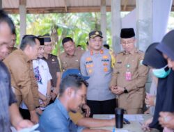 Kapolres Nagan Raya dan Forkopimda Tinjau Pasar Murah