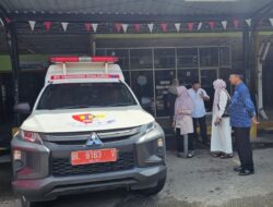 Pj Bupati Iskandar Sambut Kedatangan Jenazah Sekdis Diskominfotik Nagan Raya di Bandara SIM