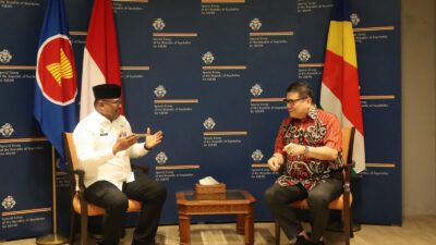 Ajak Investasi ke Aceh, Pj Gubernur Safrizal Jumpai Dubes Syechelles